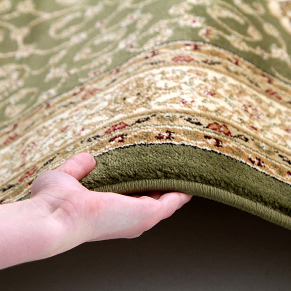 Rug Culture Rugs Istanbul Collection Medallion Classic Pattern Green Rug