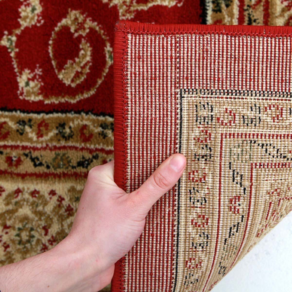Rug Culture Rugs Istanbul Collection Medallion Classic Pattern Red Rug