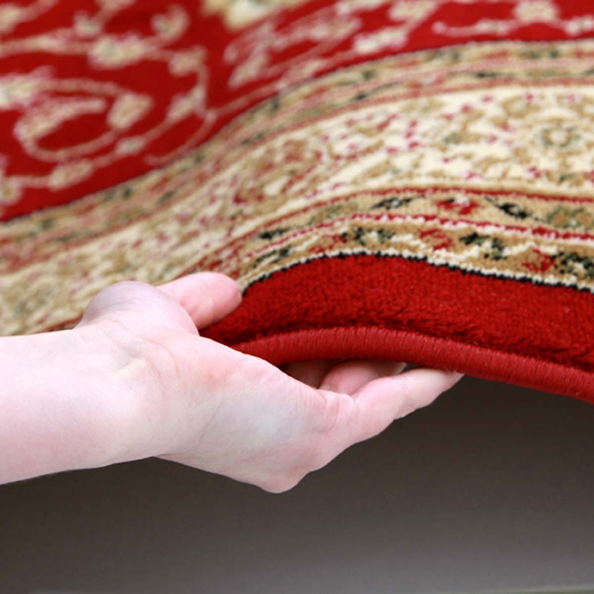 Rug Culture Rugs Istanbul Collection Medallion Classic Pattern Red Rug