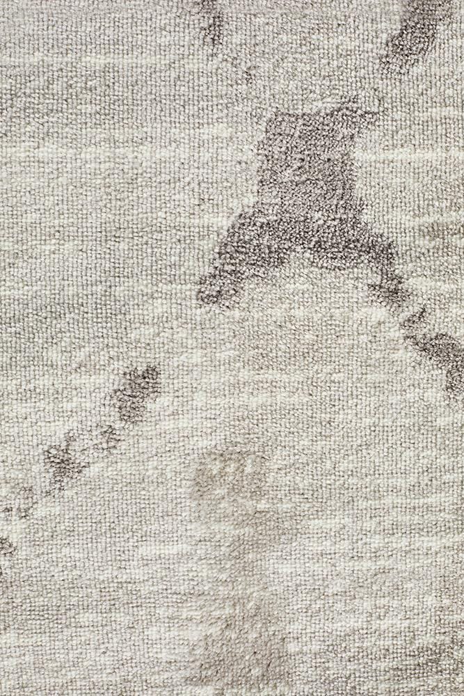 Rug Culture Rugs Kendall Contemporary Diamond Rug Silver Grey