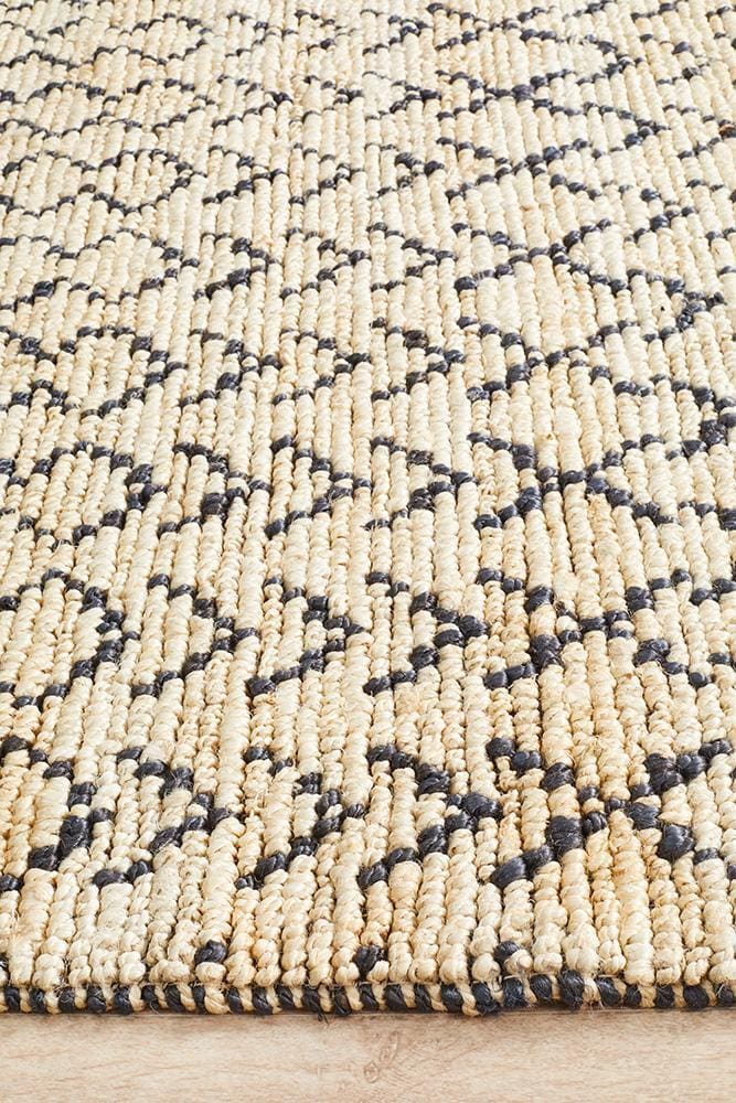 Rug Culture Rugs Kenya Elki Hand Woven Tribal Jute Rug
