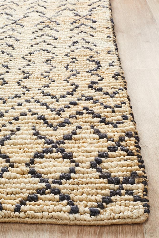 Rug Culture Rugs Kenya Elki Hand Woven Tribal Jute Rug
