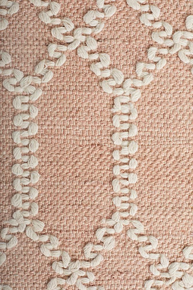 Rug Culture Rugs Krisha Tribal Trellis Rug Nude Soft Pink