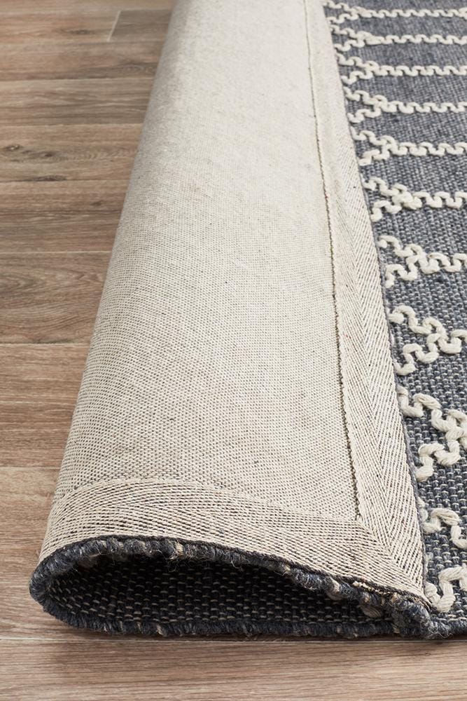 Rug Culture Rugs Krisha Tribal Trellis Rug Rustic Blue