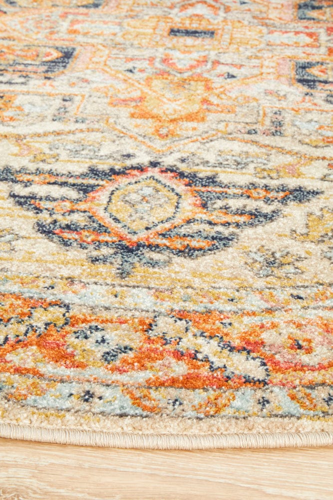 Rug Culture Rugs Legacy 850 Rust Round Rug