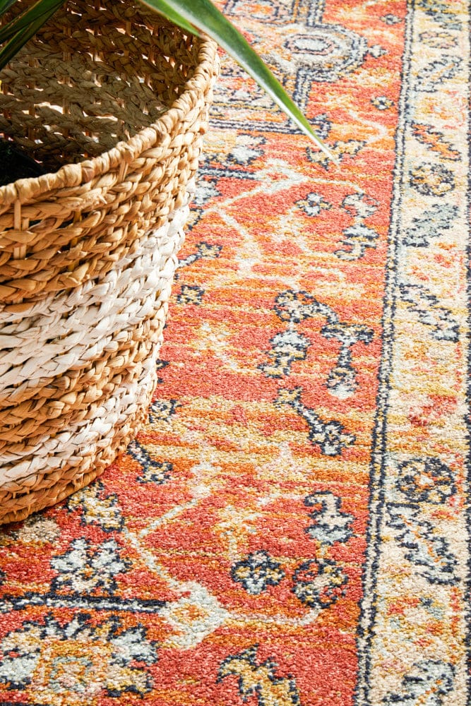 Rug Culture Rugs Legacy 850 Terracotta Runner Rug