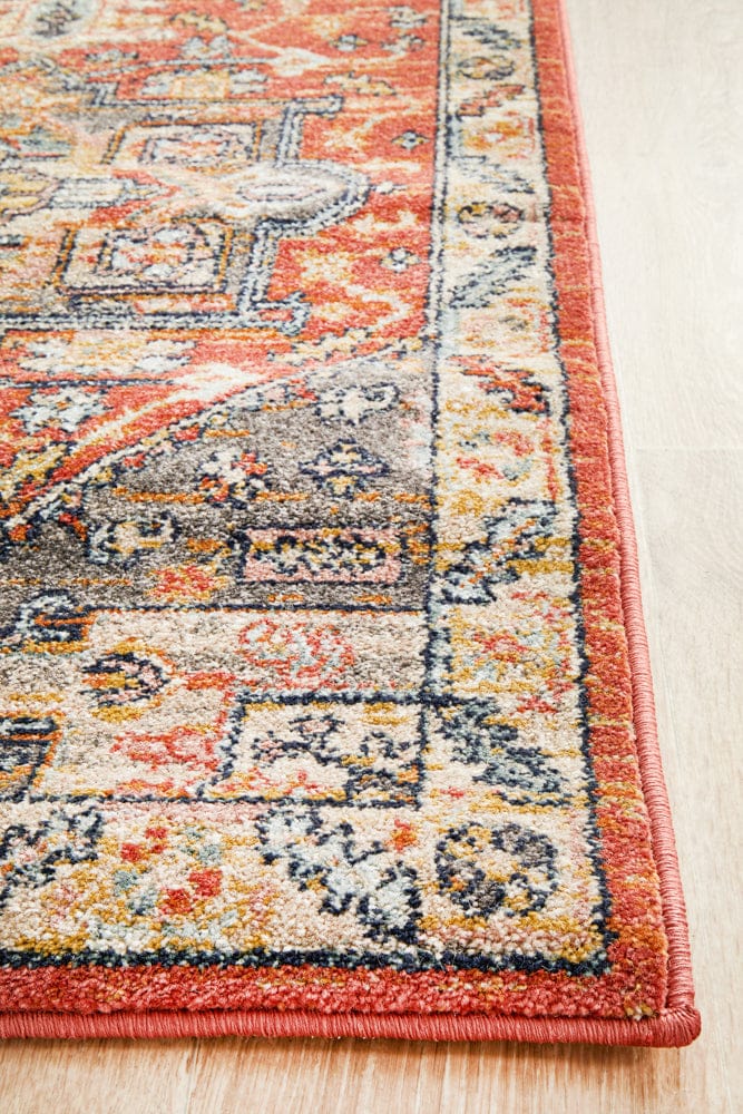 Rug Culture Rugs Legacy 850 Terracotta Runner Rug
