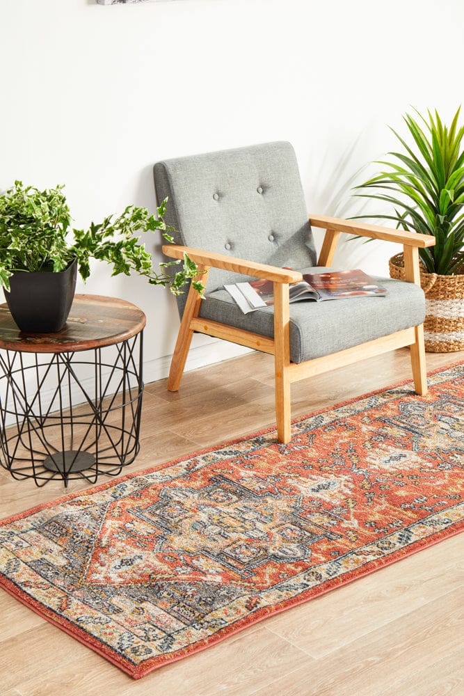 Rug Culture Rugs Legacy 850 Terracotta Runner Rug