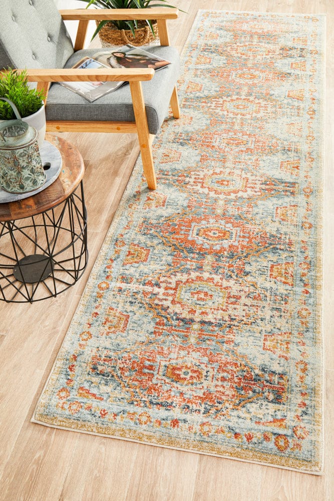 Rug Culture Rugs Legacy 853 Blue Runner Rug