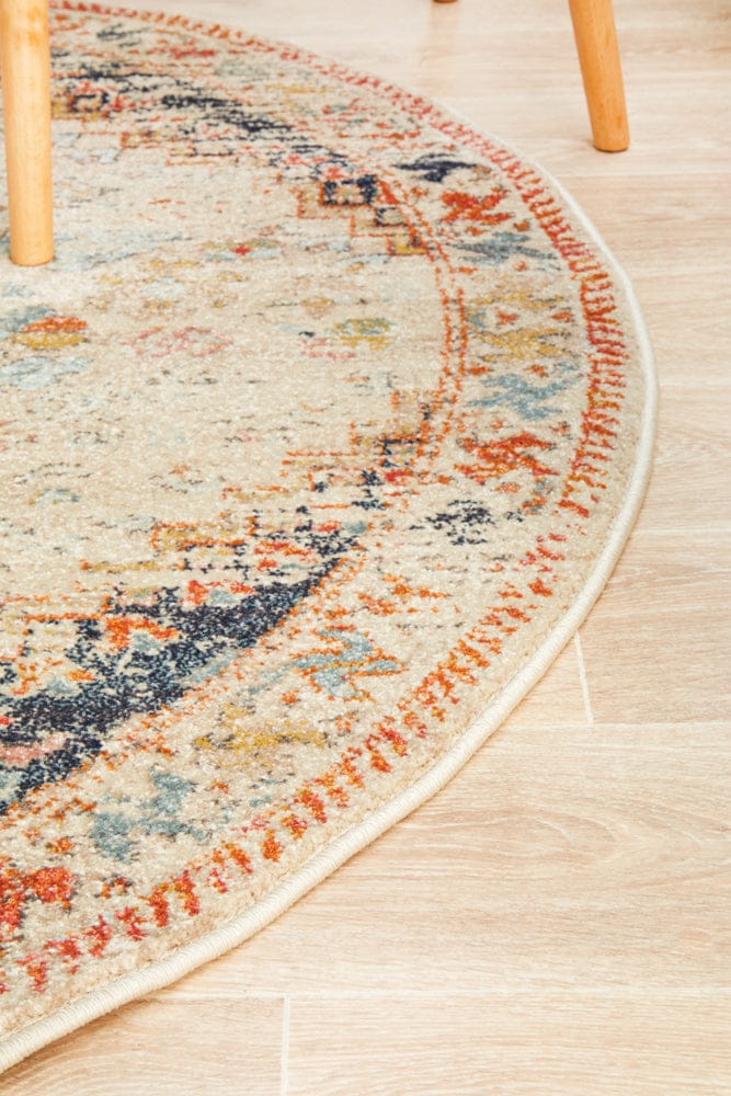 Rug Culture Rugs Legacy 854 Autumn Round Rug