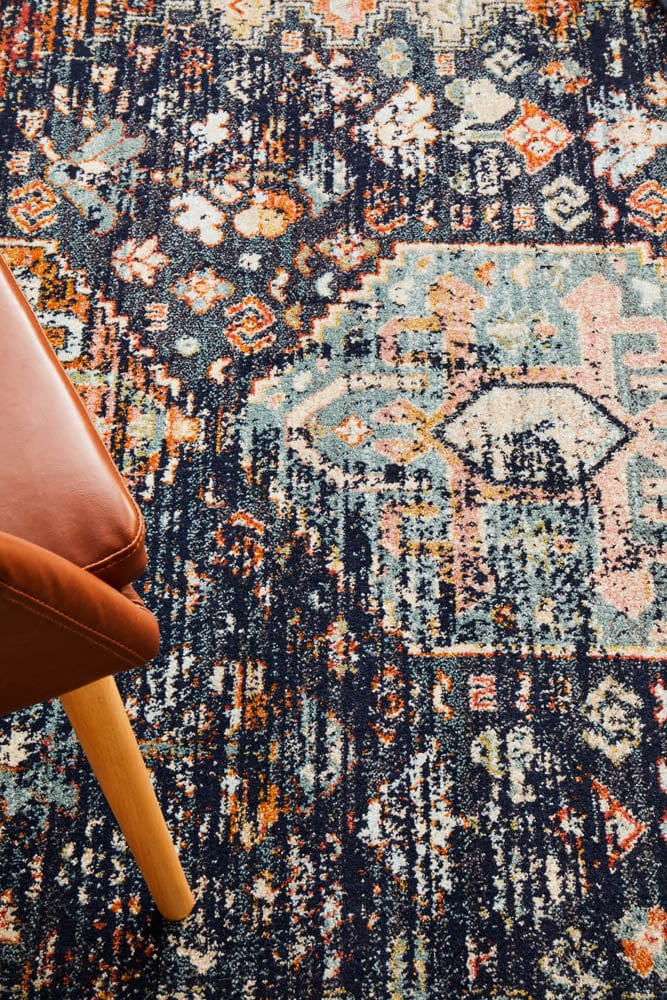 Rug Culture Rugs Legacy 854 Navy Rug