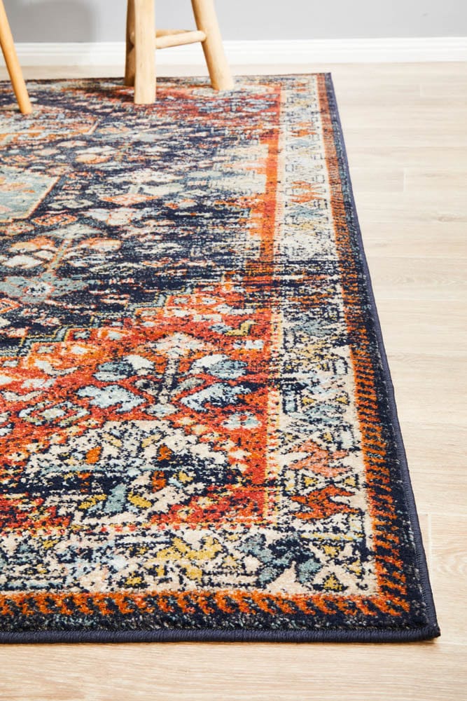 Rug Culture Rugs Legacy 854 Navy Rug