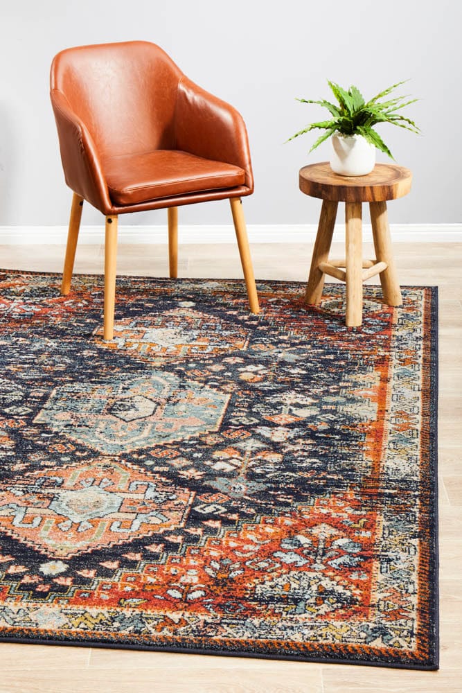 Rug Culture Rugs Legacy 854 Navy Rug