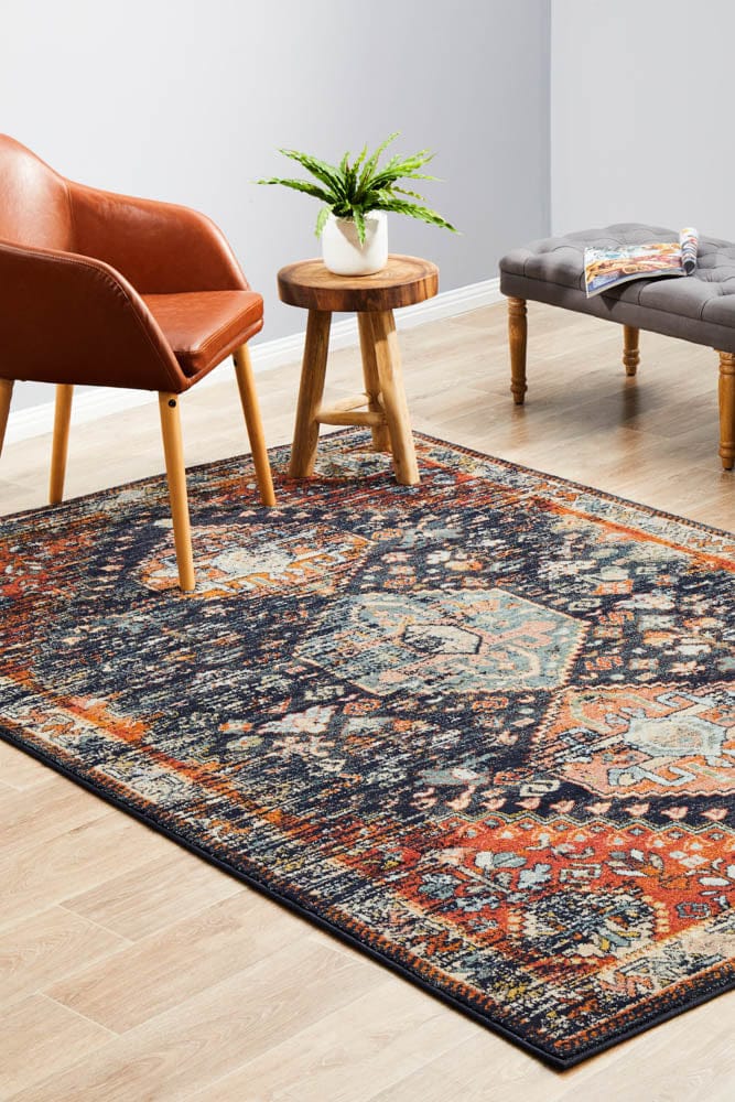 Rug Culture Rugs Legacy 854 Navy Rug
