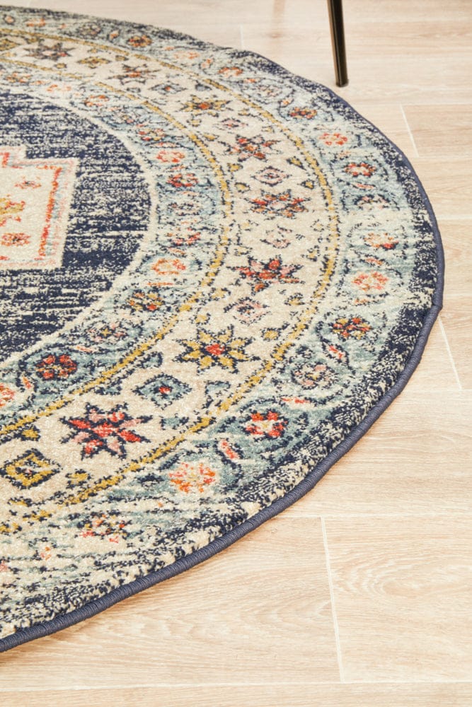 Rug Culture Rugs Legacy 855 Ecru Round Rug