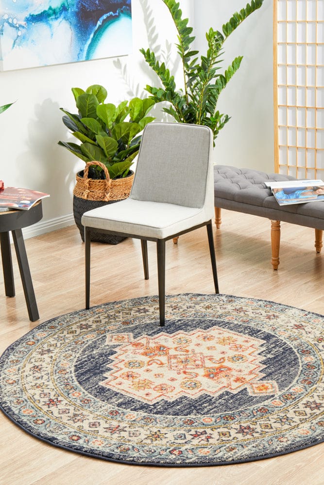 Rug Culture Rugs Legacy 855 Ecru Round Rug