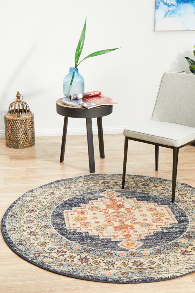 Rug Culture Rugs Legacy 855 Ecru Round Rug