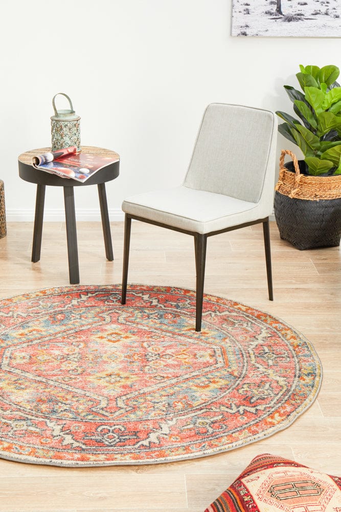 Rug Culture Rugs Legacy 856 Crimson Round Rug