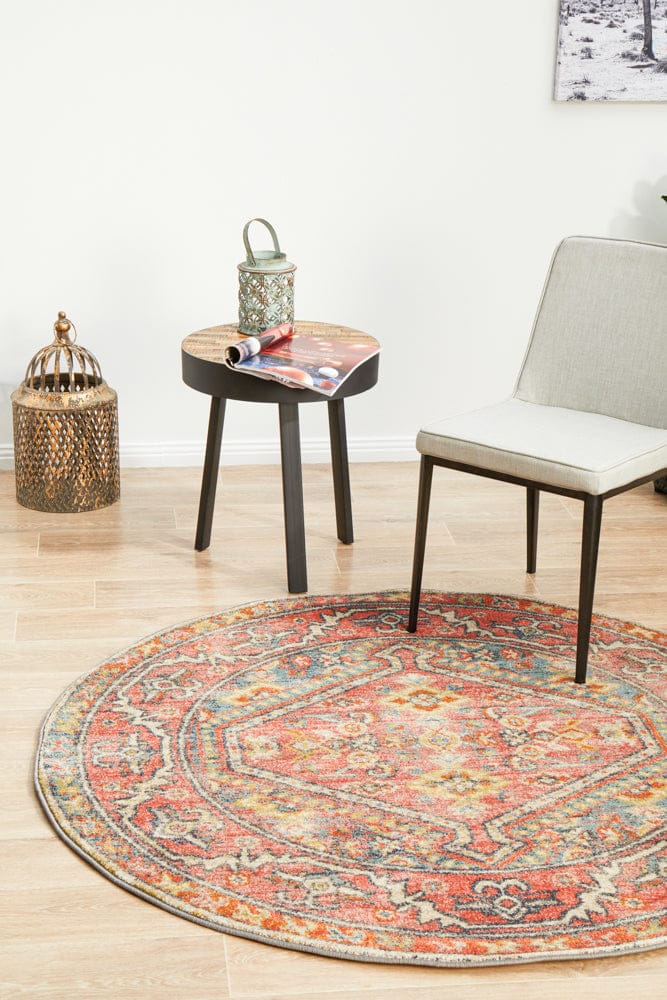 Rug Culture Rugs Legacy 856 Crimson Round Rug
