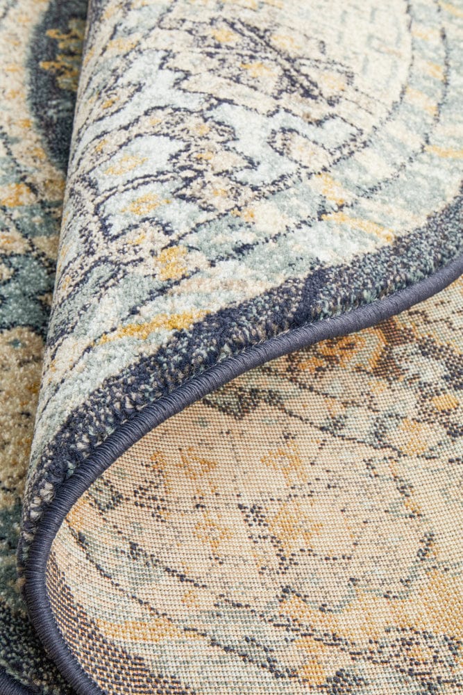 Rug Culture Rugs Legacy 857 Navy Round Rug