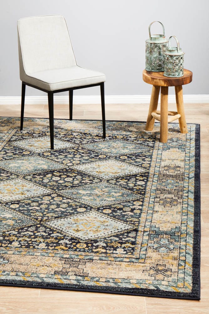 Rug Culture Rugs Legacy 857 Navy Rug