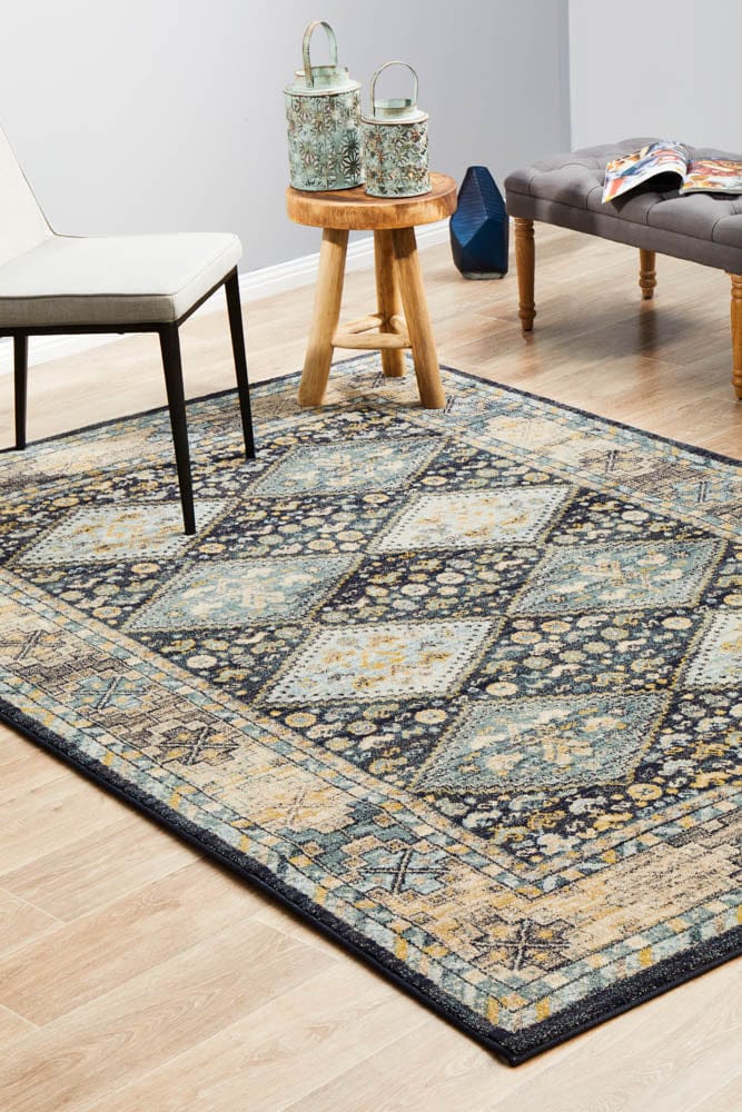Rug Culture Rugs Legacy 857 Navy Rug