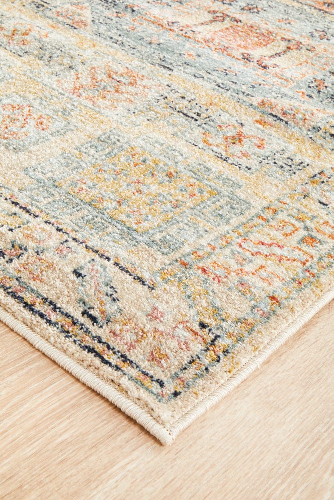 Rug Culture Rugs Legacy 859 Sky Blue Runner Rug