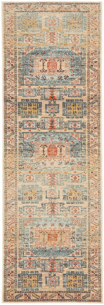 Rug Culture Rugs Legacy 859 Sky Blue Runner Rug