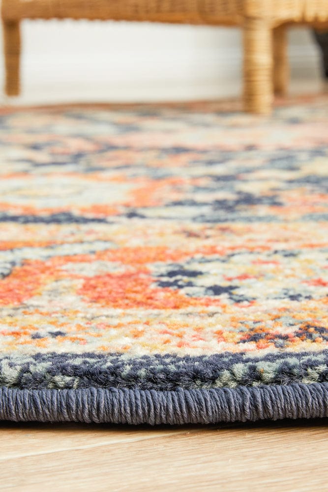 Rug Culture Rugs Legacy 860 Navy Round Rug
