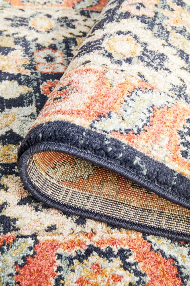 Rug Culture Rugs Legacy 860 Navy Runner Rug
