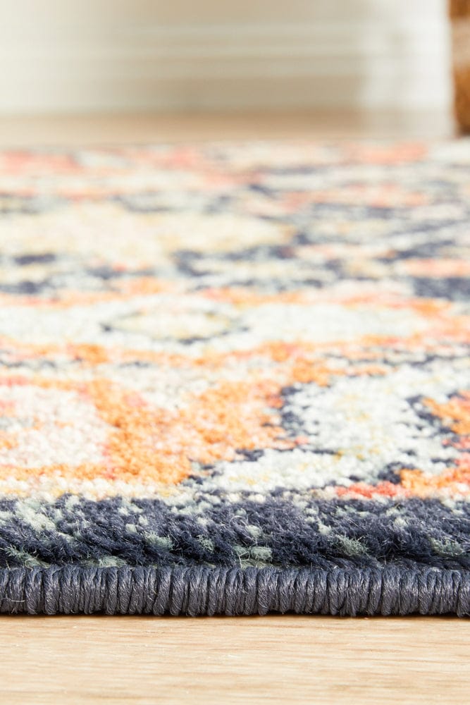 Rug Culture Rugs Legacy 860 Navy Runner Rug