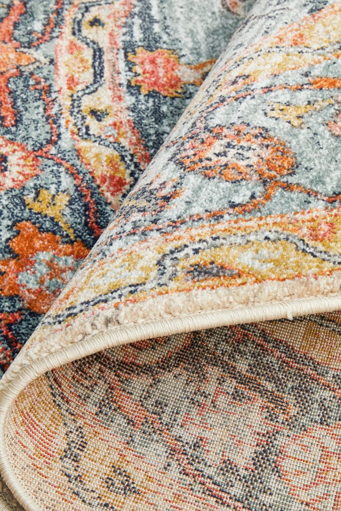 Rug Culture Rugs Legacy 862 Rust Round Rug