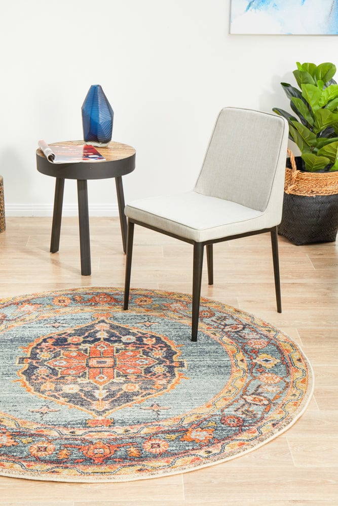 Rug Culture Rugs Legacy 862 Rust Round Rug