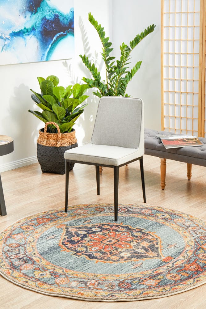Rug Culture Rugs Legacy 862 Rust Round Rug