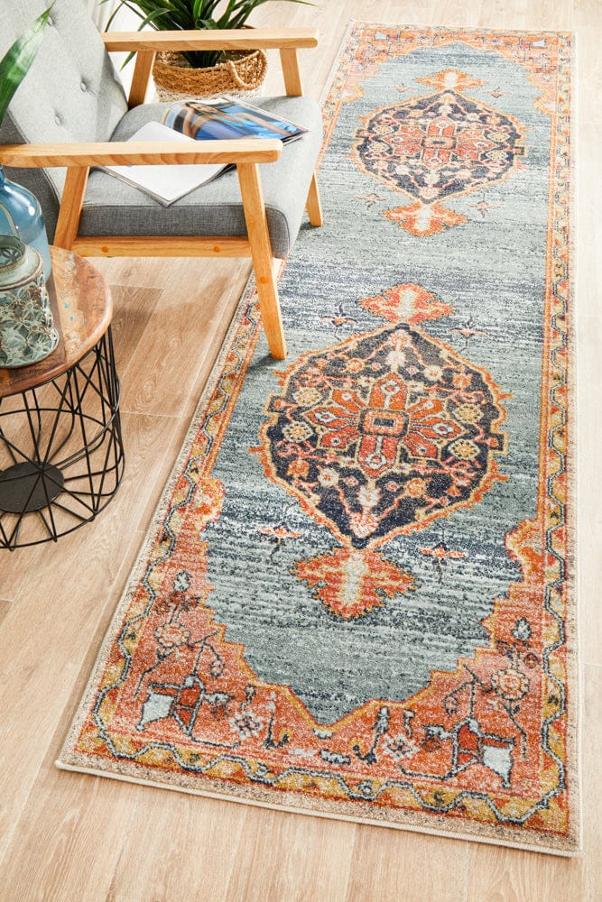 Rug Culture Rugs Legacy 862 Rust Runner Rug