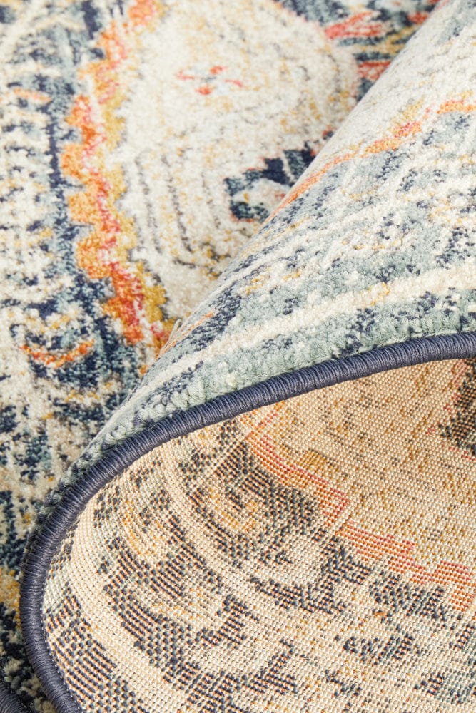 Rug Culture Rugs Legacy 863 Navy Round Rug