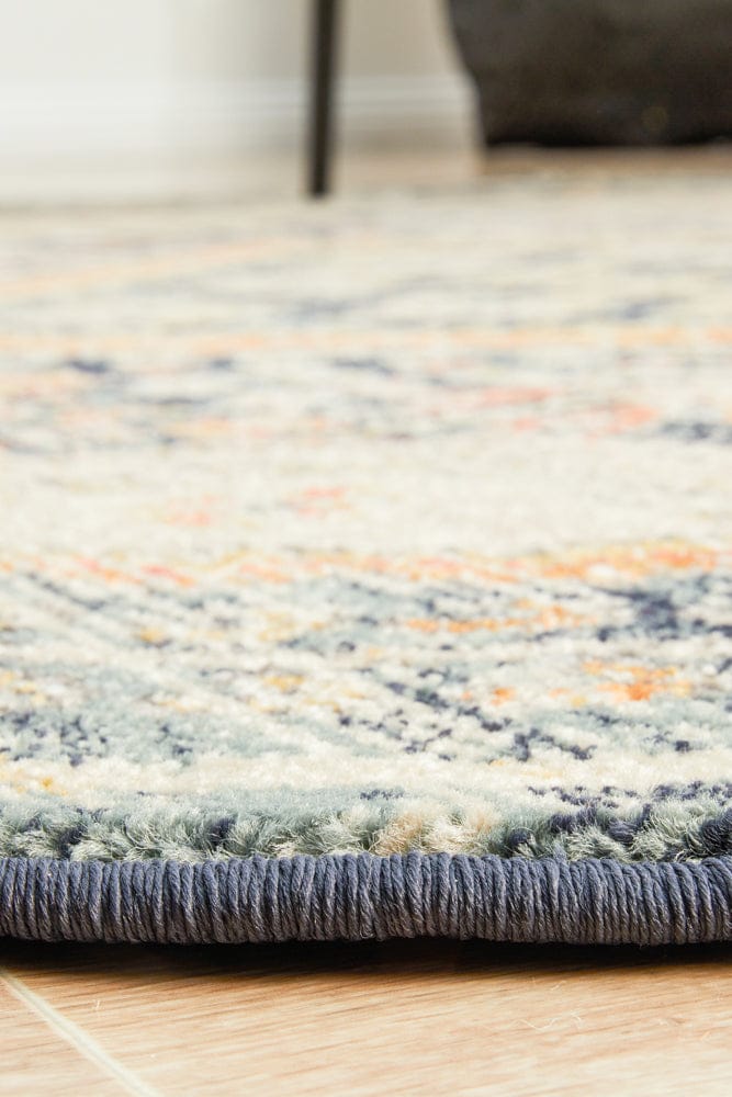 Rug Culture Rugs Legacy 863 Navy Round Rug