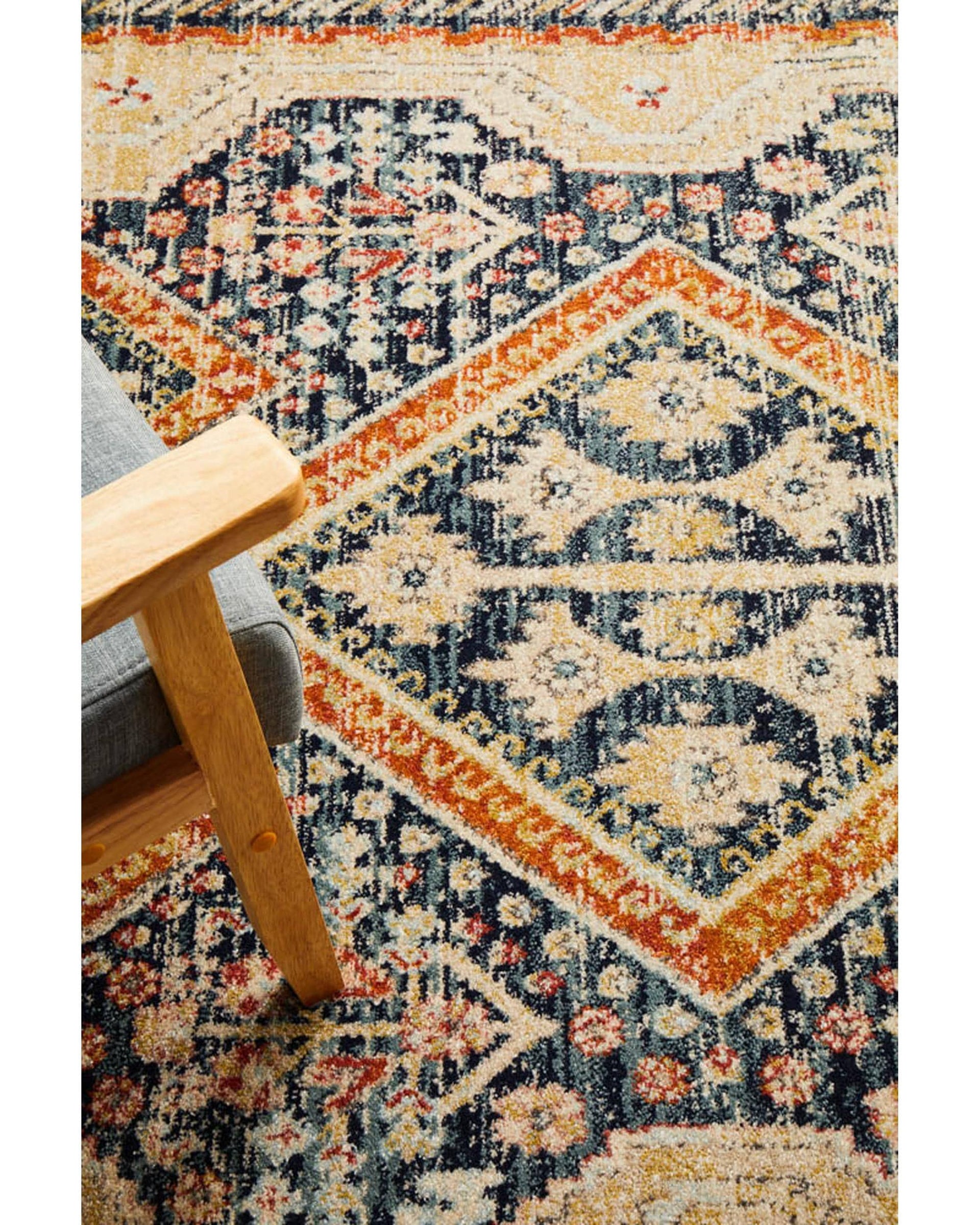 Rug Culture Rugs Legacy 863 Navy Rug