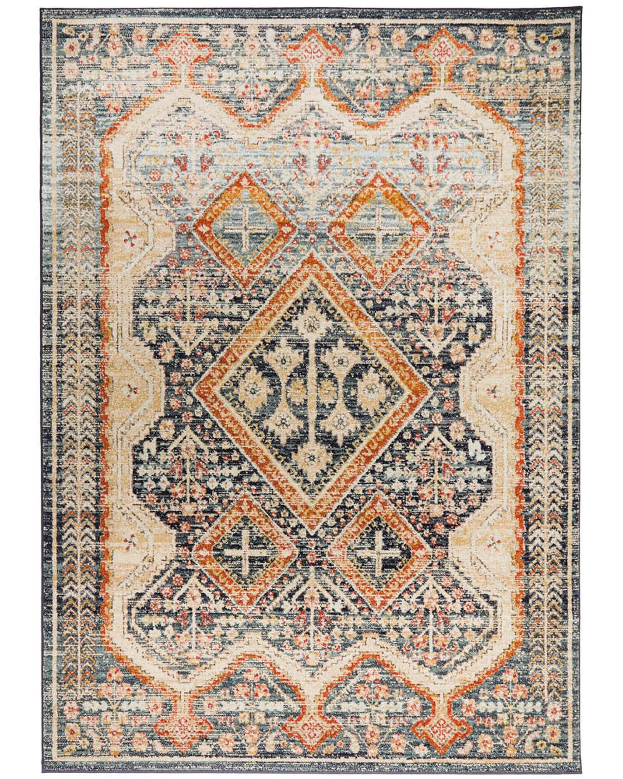 Rug Culture Rugs Legacy 863 Navy Rug