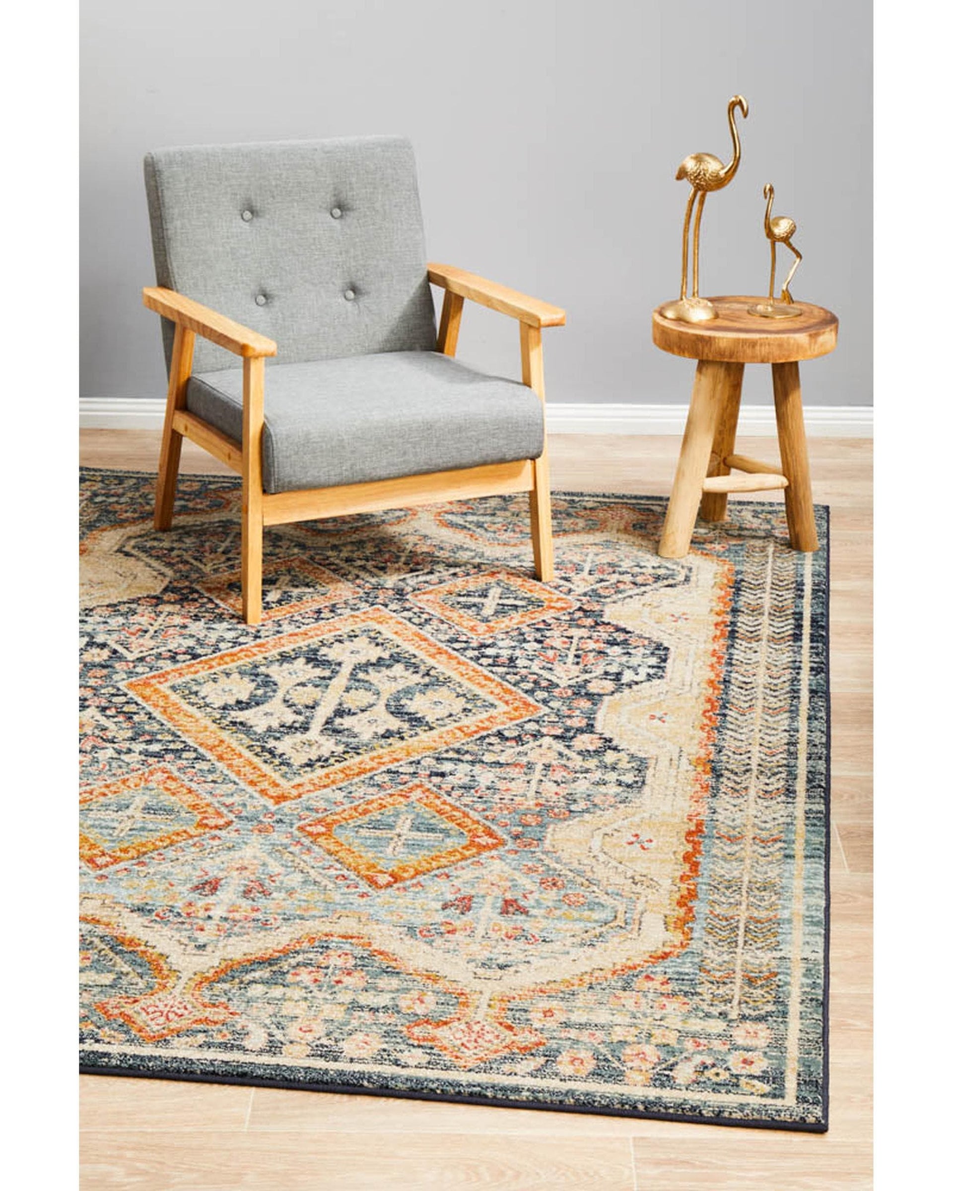 Rug Culture Rugs Legacy 863 Navy Rug