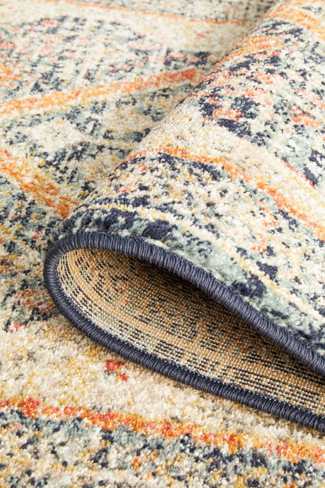 Rug Culture Rugs Legacy 863 Navy Runner Rug
