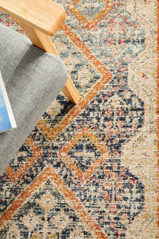 Rug Culture Rugs Legacy 863 Navy Runner Rug