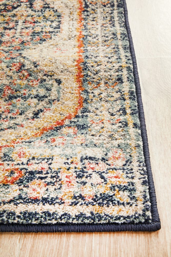 Rug Culture Rugs Legacy 863 Navy Runner Rug