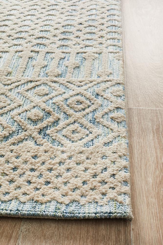 Rug Culture Rugs Levi Brook Blue Green Rug