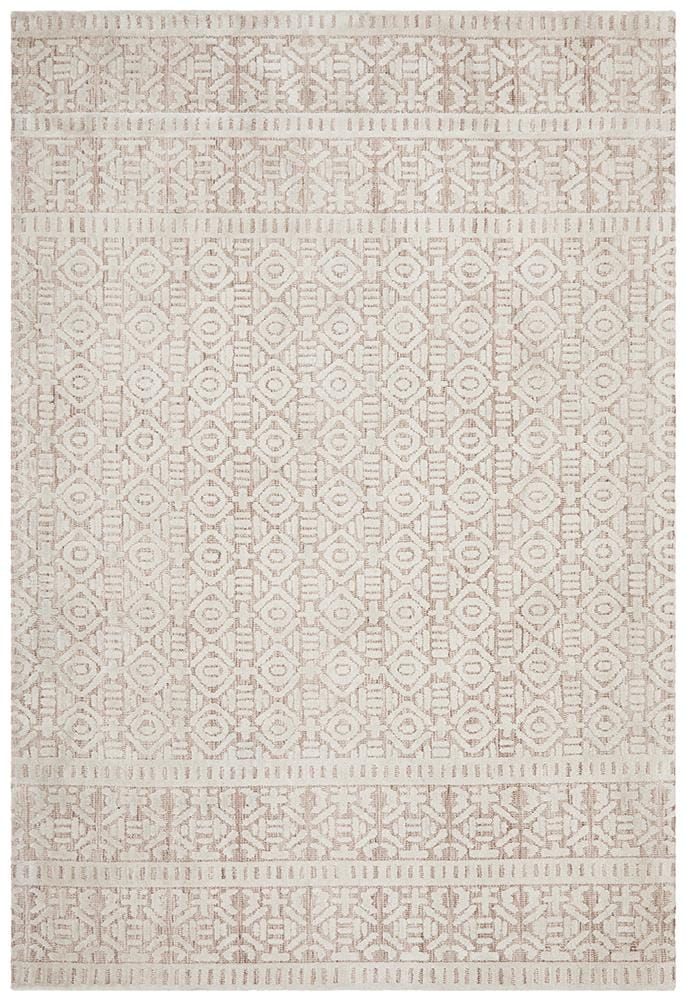 Rug Culture Rugs Levi Gloria Peach Ivory Rug