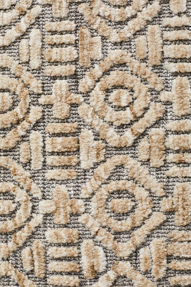 Rug Culture Rugs Levi Hannah Natural Grey Rug