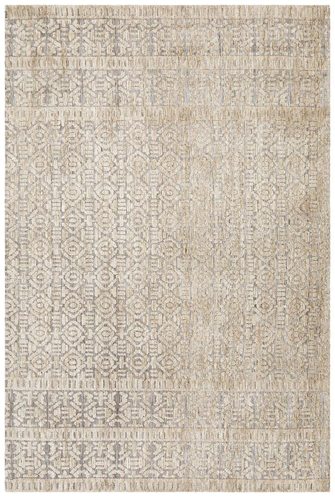 Rug Culture Rugs Levi Hannah Natural Grey Rug