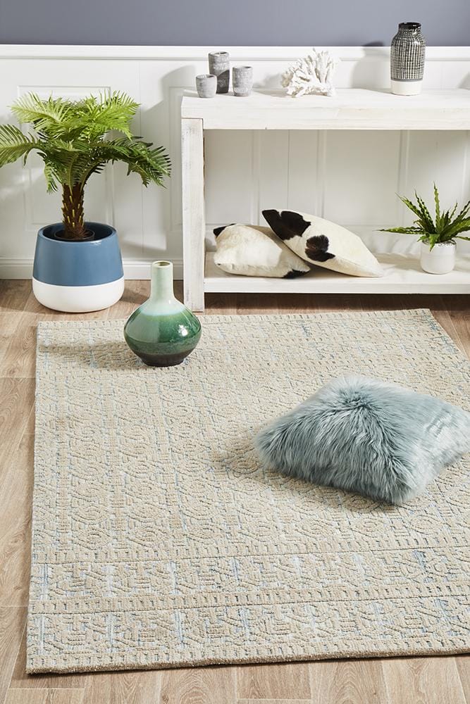 Rug Culture Rugs Levi Lucy Blue Green Rug