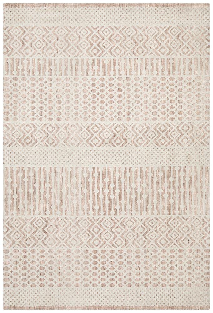 Rug Culture Rugs Levi Marlyn Peach Ivory Rug