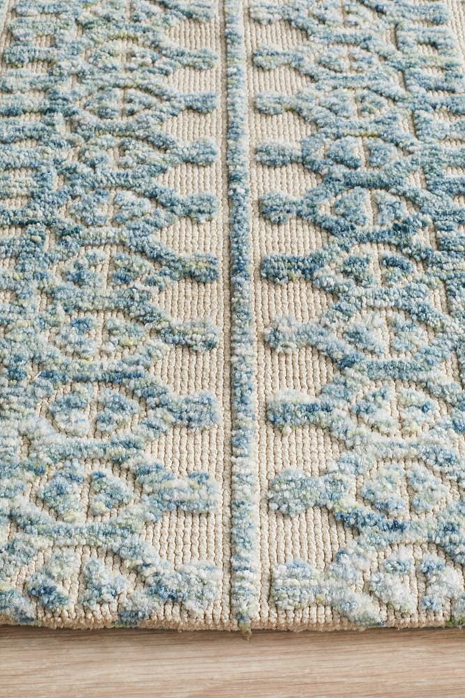 Rug Culture Rugs Levi Scarlett Blue Green Rug
